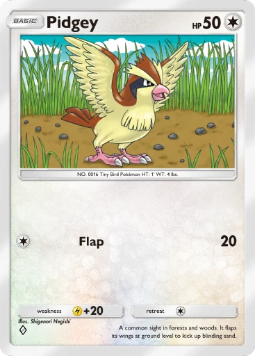 Pidgey (a4b-272) card in Pokémon TCG Pocket