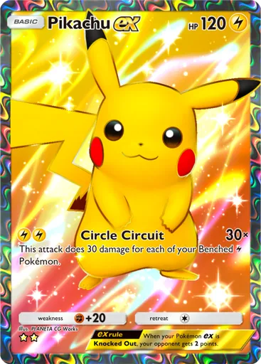 Pikachu ex (a1-259) card in Pokémon TCG Pocket
