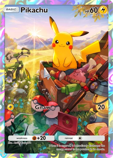 Pikachu (pa-009) card in Pokémon TCG Pocket