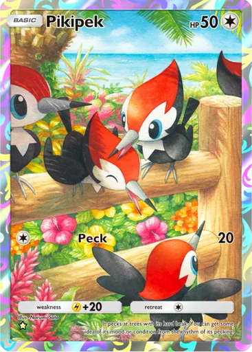 Pikipek (a3-177) card in Pokémon TCG Pocket