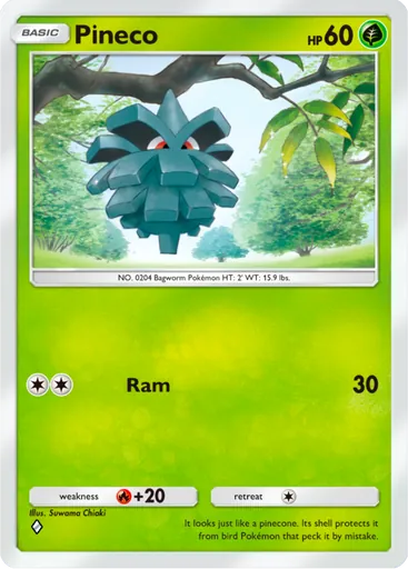 Pineco (a4-020) card in Pokémon TCG Pocket