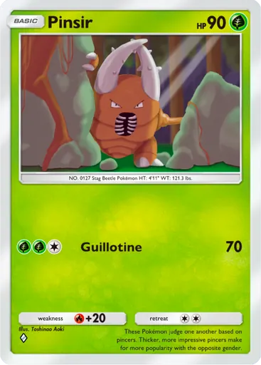 Pinsir (a4-007) card in Pokémon TCG Pocket