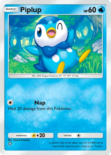 Piplup (a2-035) card in Pokémon TCG Pocket