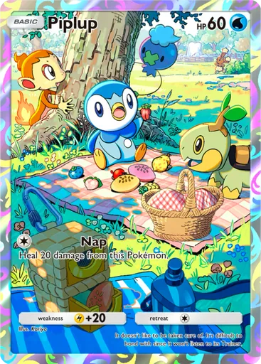 Piplup (pa-034) card in Pokémon TCG Pocket