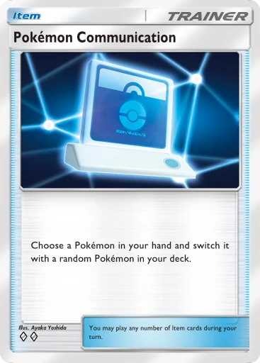 Pokémon Communication (a4b-316) card in Pokémon TCG Pocket