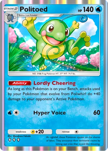 Politoed (a4-040) card in Pokémon TCG Pocket
