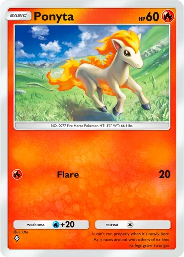 Ponyta (a1-042) card in Pokémon TCG Pocket