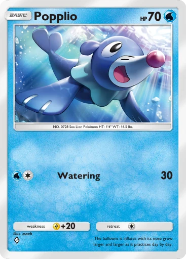 Popplio (a4b-116) card in Pokémon TCG Pocket