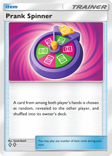 Prank Spinner (b1-213) card in Pokémon TCG Pocket