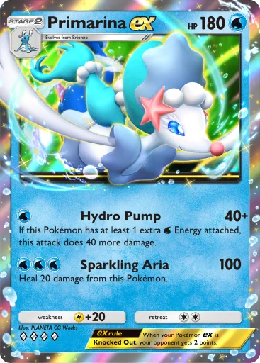 Primarina ex (a4b-120) card in Pokémon TCG Pocket