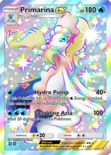 Primarina ex (b1-320) card in Pokémon TCG Pocket