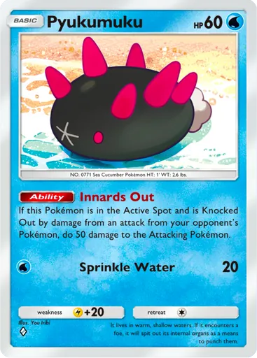 Pyukumuku (a3-054) card in Pokémon TCG Pocket