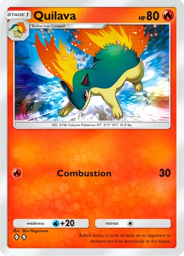 Quilava (a4-028) card in Pokémon TCG Pocket