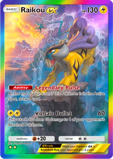 Raikou ex (a4a-088) card in Pokémon TCG Pocket