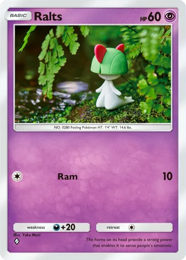Ralts (a1-130) card in Pokémon TCG Pocket