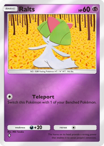 Ralts (a4b-165) card in Pokémon TCG Pocket