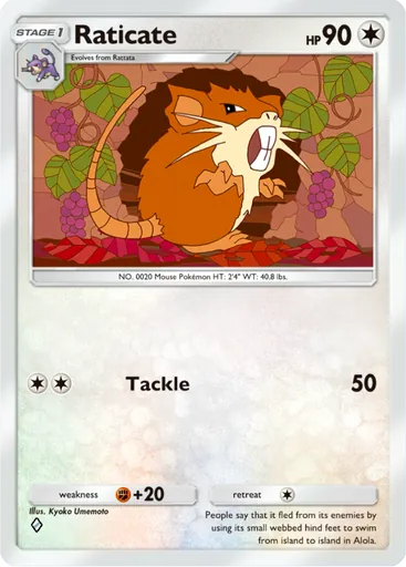 Raticate (a2b-059) card in Pokémon TCG Pocket