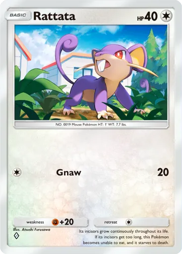 Rattata (a1-189) card in Pokémon TCG Pocket