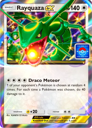 Rayquaza ex (pa-064) card in Pokémon TCG Pocket