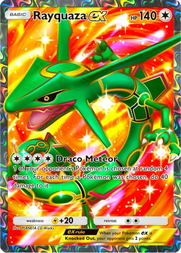 Rayquaza ex (pa-065) card in Pokémon TCG Pocket
