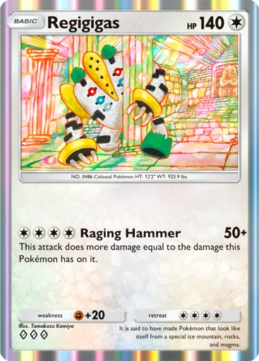 Regigigas (a2-143) card in Pokémon TCG Pocket