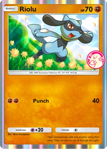 Riolu (pa-059) card in Pokémon TCG Pocket