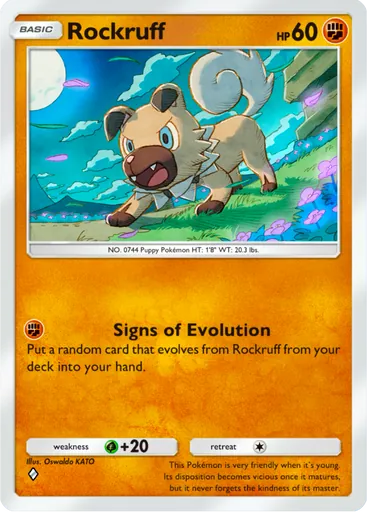 Rockruff (a3-098) card in Pokémon TCG Pocket