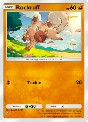 Rockruff (a3-099) card in Pokémon TCG Pocket