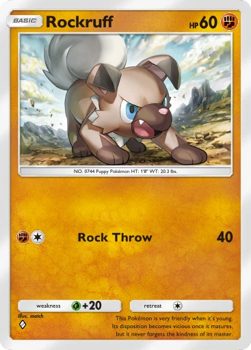 Rockruff (a4b-220) card in Pokémon TCG Pocket