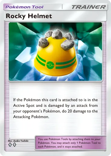 Rocky Helmet (a2-148) card in Pokémon TCG Pocket