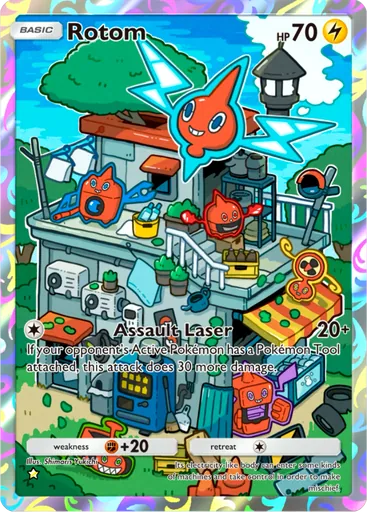 Rotom (a2-164) card in Pokémon TCG Pocket