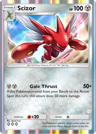 Scizor (a4-123) card in Pokémon TCG Pocket