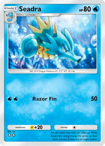 Seadra (a4-042) card in Pokémon TCG Pocket