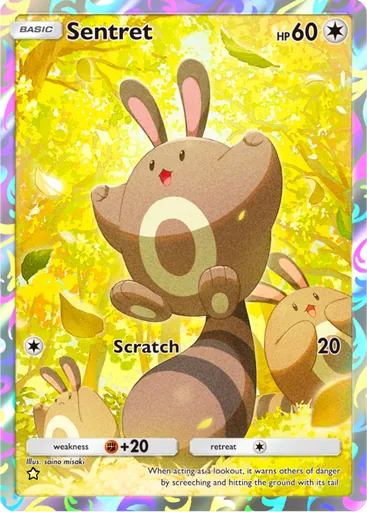 Sentret (a4-181) card in Pokémon TCG Pocket
