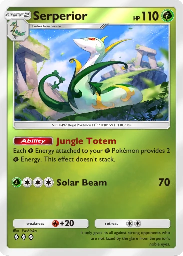 Serperior (a4b-037) card in Pokémon TCG Pocket