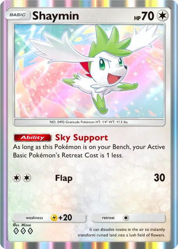 Shaymin (a2a-069) card in Pokémon TCG Pocket