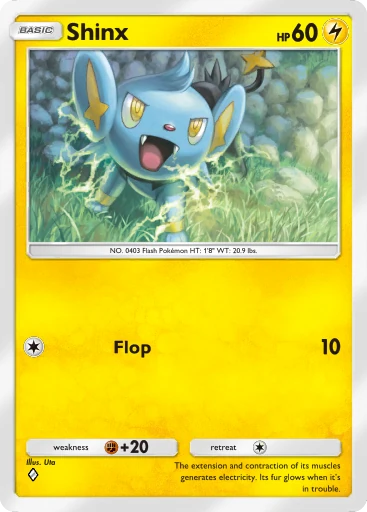 Shinx (b1-086) card in Pokémon TCG Pocket