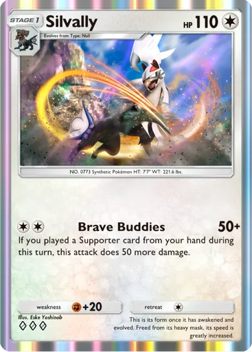 Silvally (a3a-061) card in Pokémon TCG Pocket