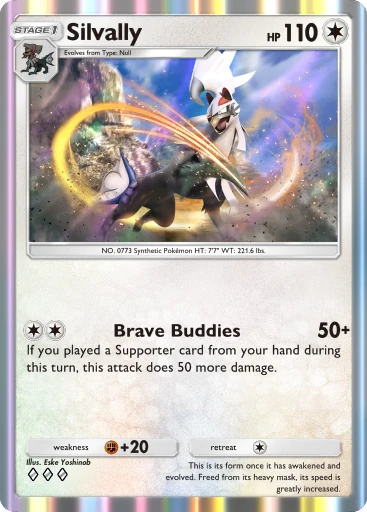 Silvally (a4b-302) card in Pokémon TCG Pocket