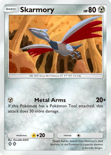 Skarmory (a2-111) card in Pokémon TCG Pocket