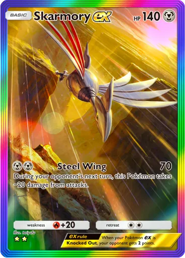 Skarmory ex (a4-209) card in Pokémon TCG Pocket