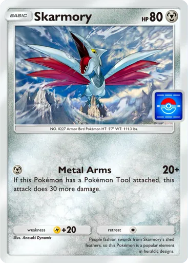 Skarmory (pa-039) card in Pokémon TCG Pocket