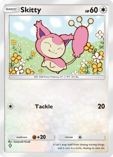 Skitty (a4b-290) card in Pokémon TCG Pocket