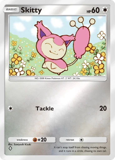 Skitty (a4b-291) card in Pokémon TCG Pocket