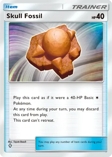 Skull Fossil (a2-144) card in Pokémon TCG Pocket