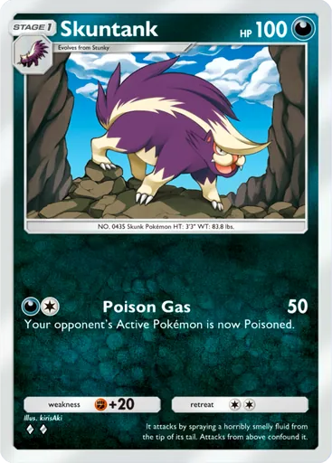 Skuntank (a2-103) card in Pokémon TCG Pocket