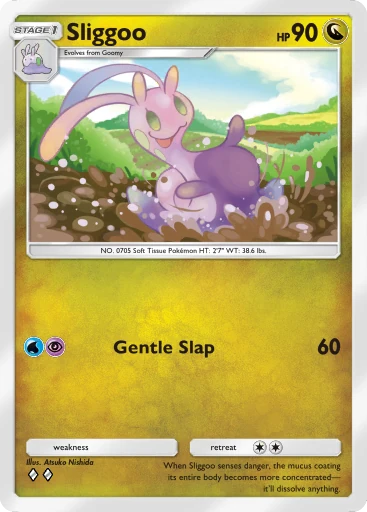 Sliggoo (b1-178) card in Pokémon TCG Pocket