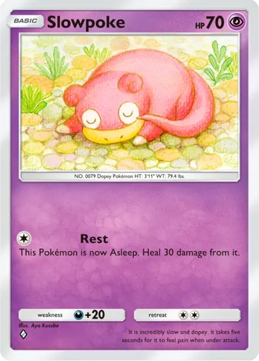 Slowpoke (a4-073) card in Pokémon TCG Pocket