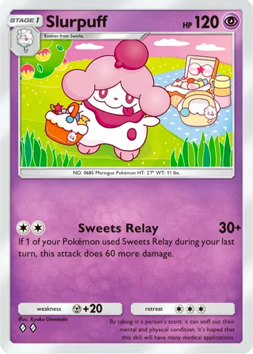 Slurpuff (a3b-032) card in Pokémon TCG Pocket