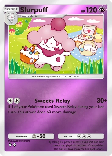 Slurpuff (a4b-176) card in Pokémon TCG Pocket